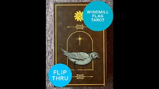Windmill Flag Tarot - a tarot deck flip through 