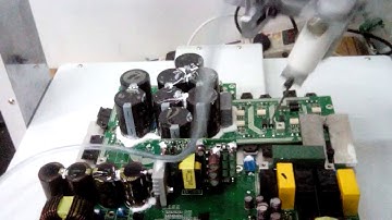 Robot 4 Axis Glue Dispensing Machine , Glue Dispenser With 4 / 3 Axis