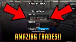 I CAN'T BELIEVE THAT I GOT THIS TRADE... (ROBLOX ASSASSIN)