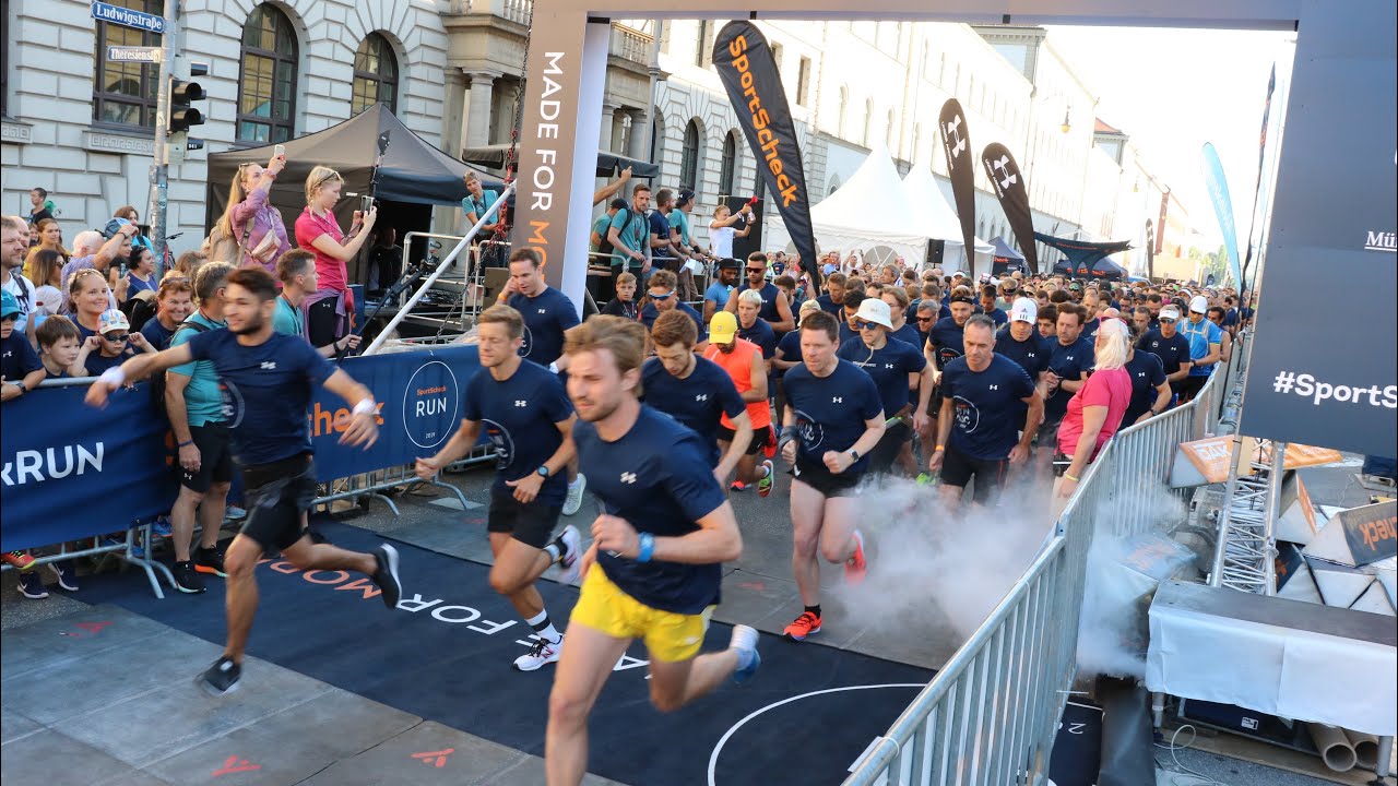 41 Sportscheck Stadtlauf Munchen Sportscheck Run 19 Am 30 06 19 Mit Start In Der Ludwigstrasse Hohe Theresienstrasse Fotos Und Videos