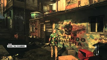 Max Payne 3 Walkthrough - Chapter 7 Upper Gang Spray Tag