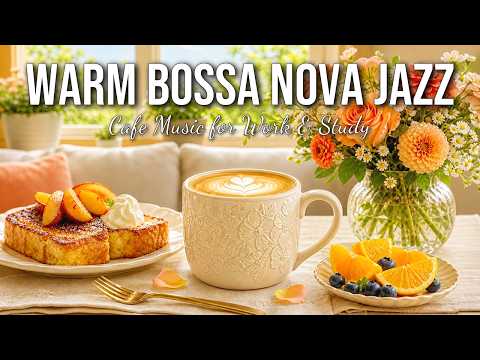 Serene Morning Jazz ☕ Smooth Bossa Nova Cafe Music for Work, Study & Deep Focus