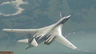 Tu-160 'The White Swan' Beautiful video!