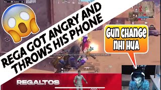 Regaltos breaks his phone on stream🥺| Rega got angry | Soul vs GodL #shorts screenshot 4