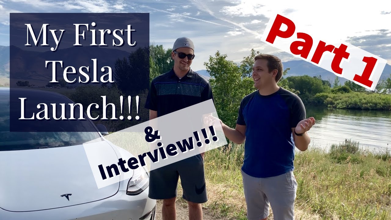 My First Launch Ever in a Tesla | Tesla Model 3 Review | Interview with