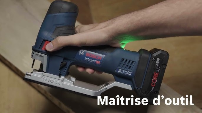 BOSCH PRO] SCIE SAUTEUSE GST 18V LI S - Test et présentation 