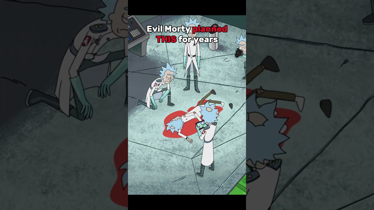 Evil Morty doesn’t lose #EvilMorty #RickAndMorty #RickAndMortyShorts
