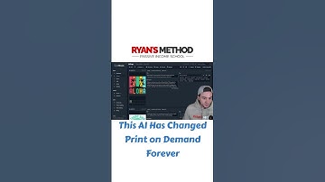 This AI has changed print on demand forever #shorts