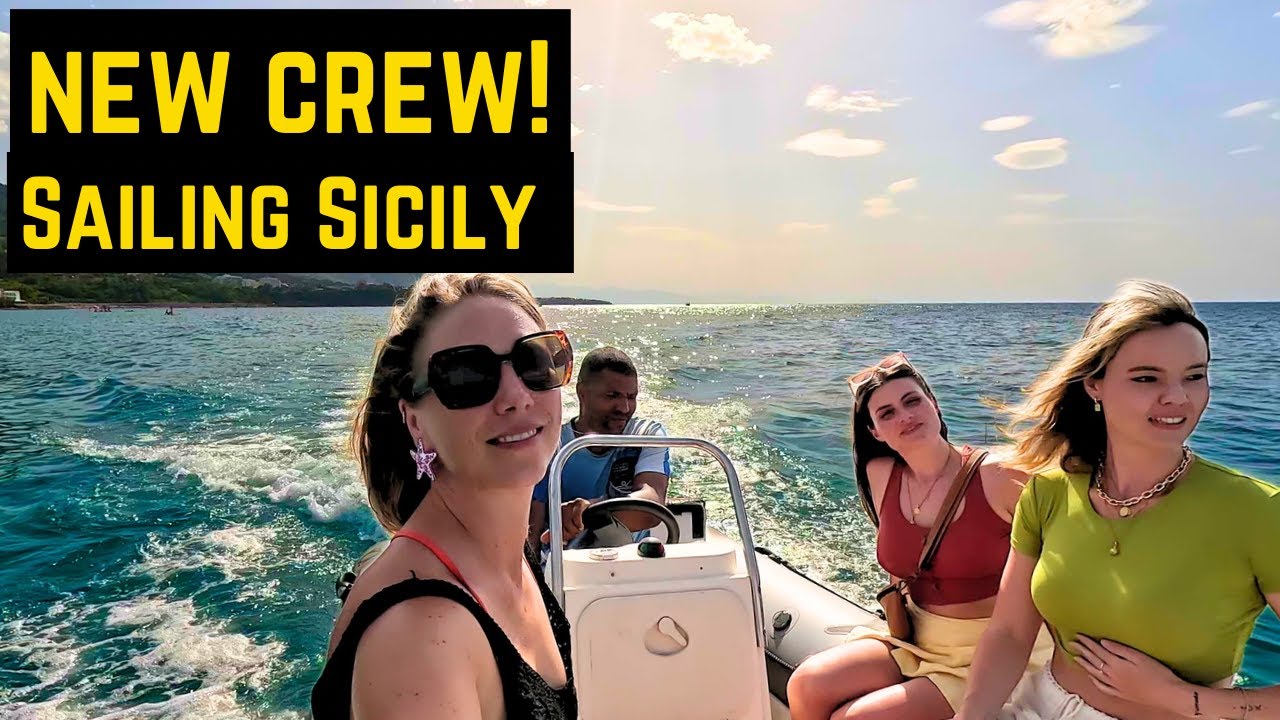 ⁣New crew for our Italy sailing adventure! plus we start fixing the boat   [Ep. 106]