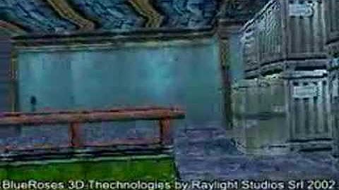 GBA 3D Tech Demo [Metal Gear Solid style hangar!]