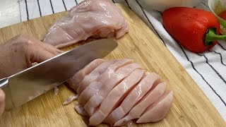 My Husband's Favorite Food ❗ A quick and easy chicken breast dinner!