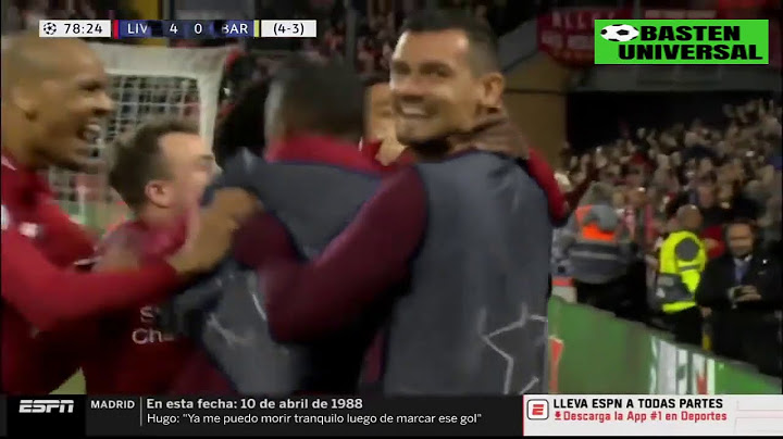 😱LіνеrрοοΙ Vs ΒаrсеΙοnа (4 - 0) | Goles y Resumen Completo (Relato de Fernando Palomo)
