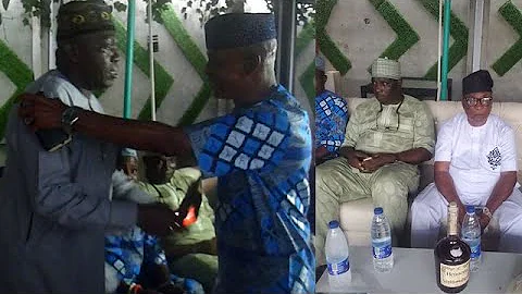 Moment Rasheed Ayinde Merenge meet Kollington Ayinla, SK Sensation, Musiliu & Wasiu Haruna Ishola