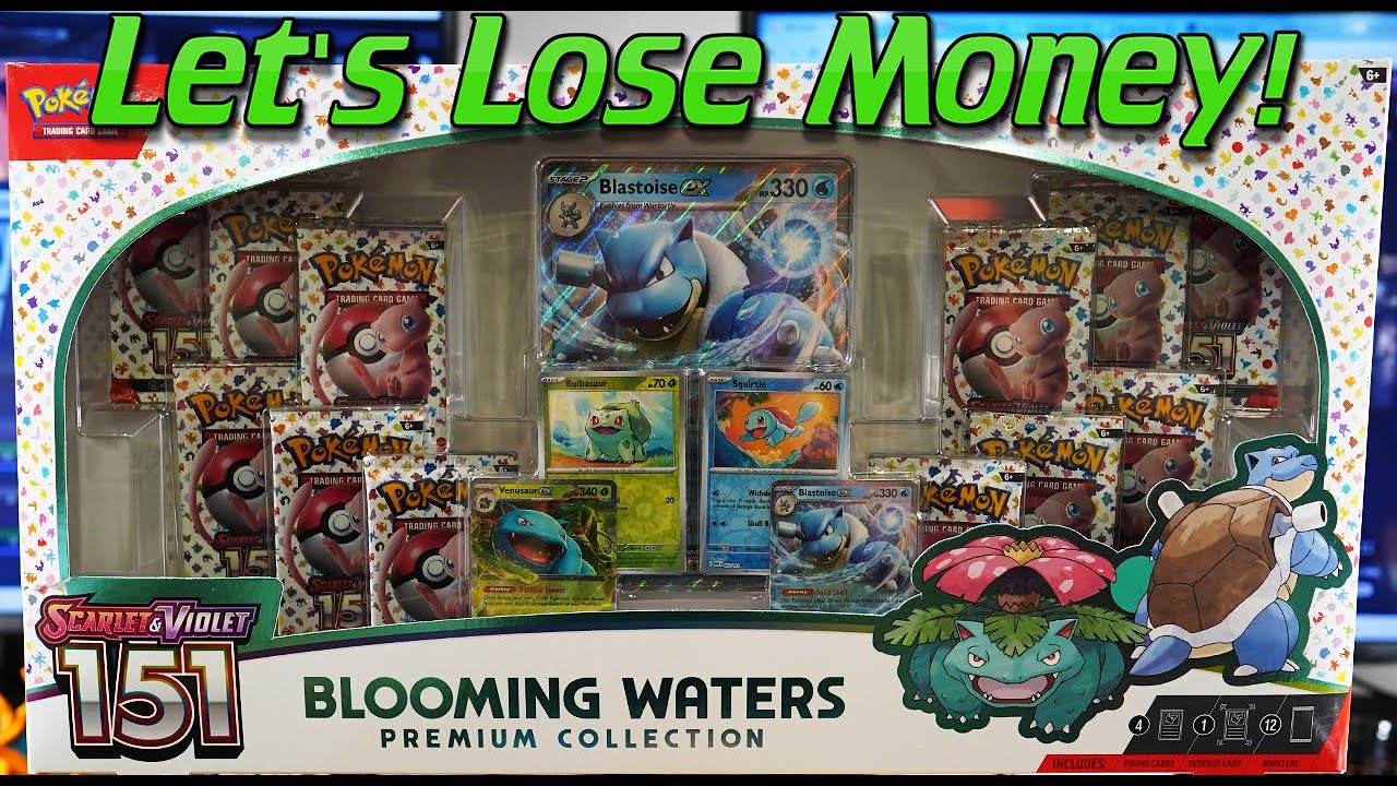 blooming waters 151 booster box Pokmon Trading Card Game: Blooming Waters Premium Collection