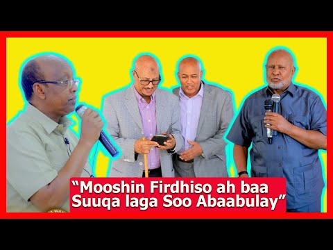 Xisbiyada Mucaaradka Waxa Lagu Yidhi Qori Baanu Ridnaye Ku Murma, Mooshinkuna wuxuu ahaa Firdhiso