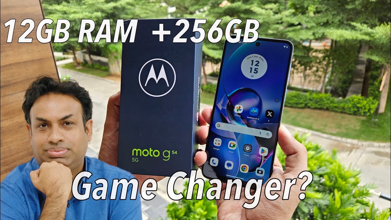 Motorola Moto G54 5G (12GB RAM +256GB) Price in India 2024, Full