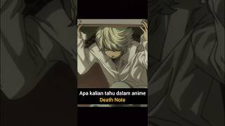 Apa Kalian Tahu Dalam Anime Death Note...