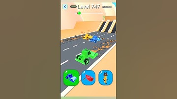 Shape-Shifting 2 GAMEPLAY Walkthrough BeamNg drive  Level No - 747 Car Racing #Shorts #ShapeShifting