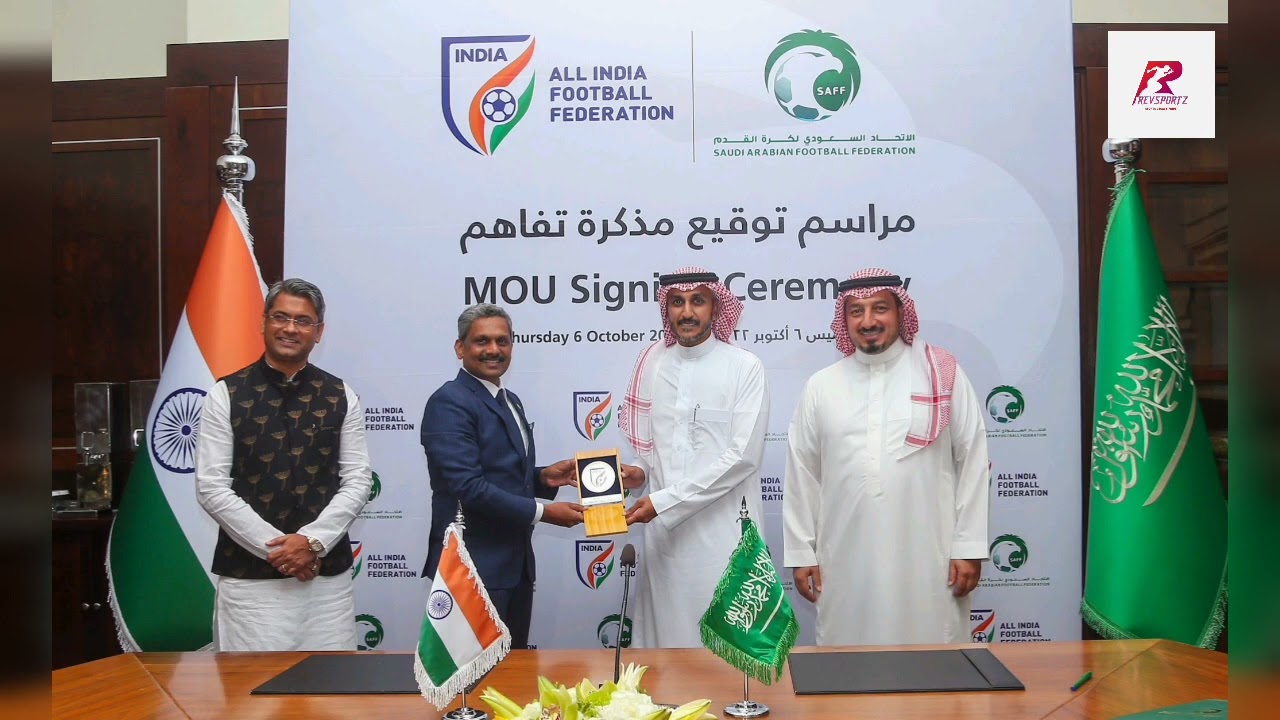 AIFF Signs MOU with Saudi Arabia Football Federation