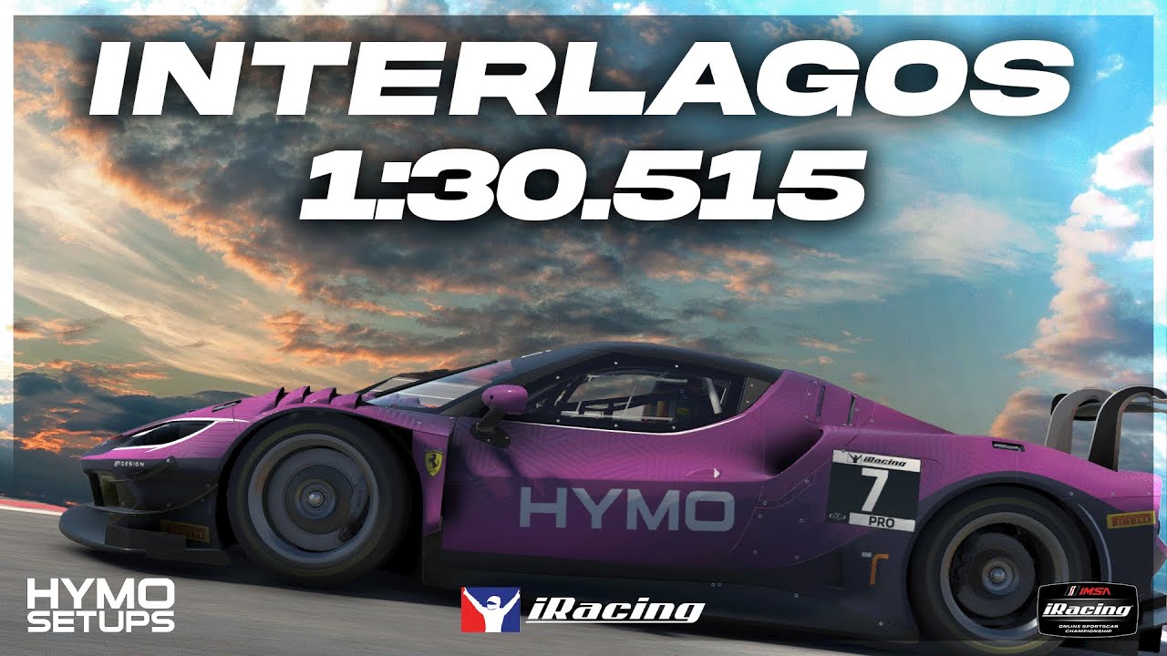 iRacing Hotlap | Ferrari 296 GT3 @ Interlagos | IMSA | 2025 S3 Week 5