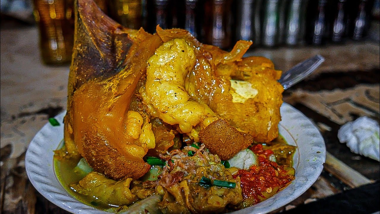 INI BARU MANTAP!! KIKIL BRONGALAN SUPER JUMBO DI SOTO KIKIL WAK BASIR