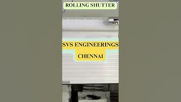 Sliding Doors | Automatic Gates | Rolling Shutters | Collapsible Gates   #SVSEngineerings