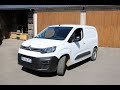 Essai du nouveau citron berlingo van 16 blue.i 100 taille m