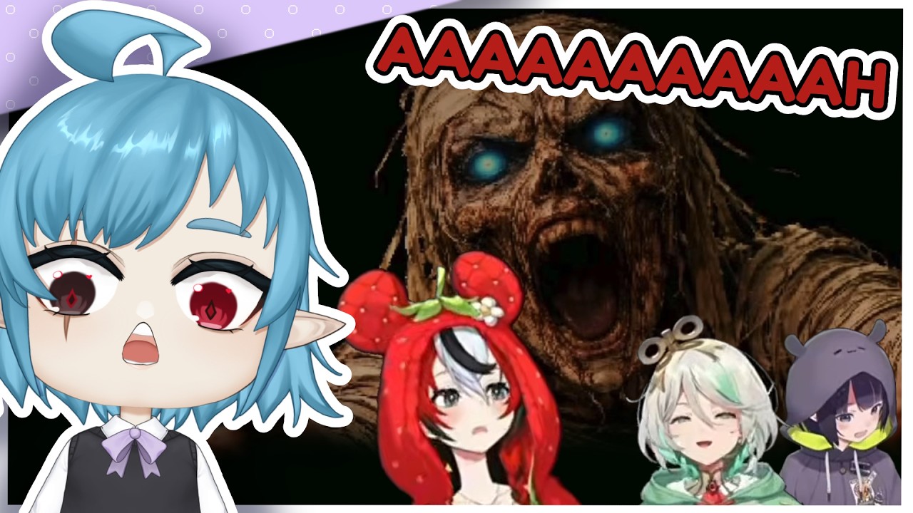 VTuber reacts to "Bae SCREAMS For Her Life While Ina & Cecilia Just Vibing"