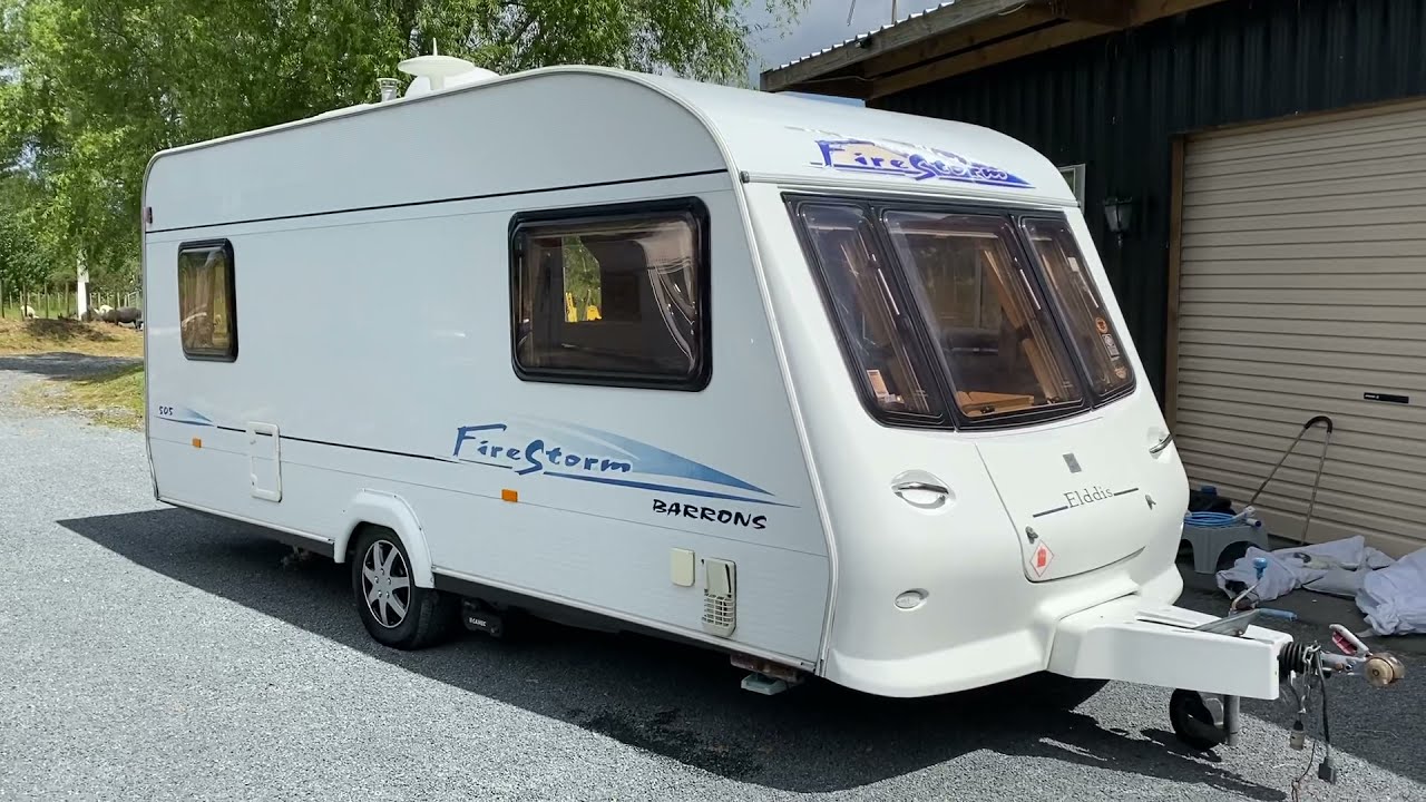 2004 Elddis Firestorm 505 5 berth caravan walk around
