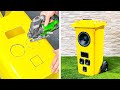 Portable cooler VS Sink for a Garden. Genius yet Simple Inventions to save your Energy