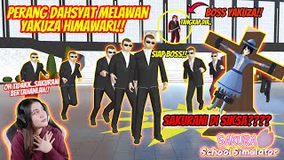 PERANG DAHSYAT!! CARA MUDAH  MENGALAHKAN YAKUZA OFFICE HIMAWARI!! SAKURA SCHOOL SIMULATOR - PART 93