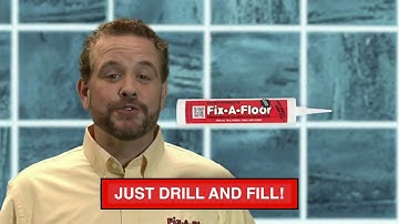 Fix-A-Floor loose tiles TV Ad