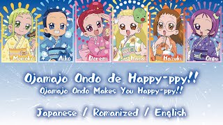 Ojamajo Ondo de Happy-ppy!! - MAHO Do [KAN/ROM/EN Color Coded Lyrics]