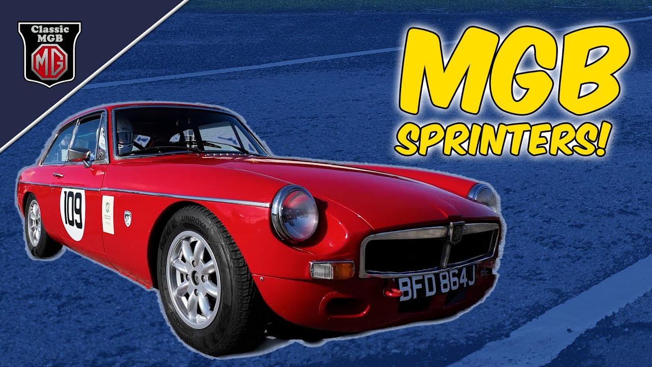 MGB Sprinters with the MG Car Club