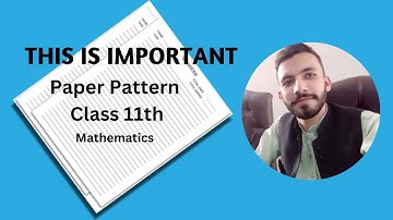 11 Math Paper Pattern 2022-1st Year Math Pairing Scheme 2022