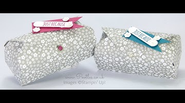 Envelope Punch Board Floral Box Tutorial