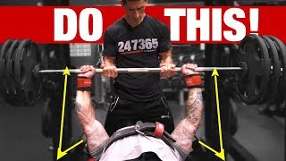 Add 40 LBS to Your Bench Press (NEXT WORKOUT!)