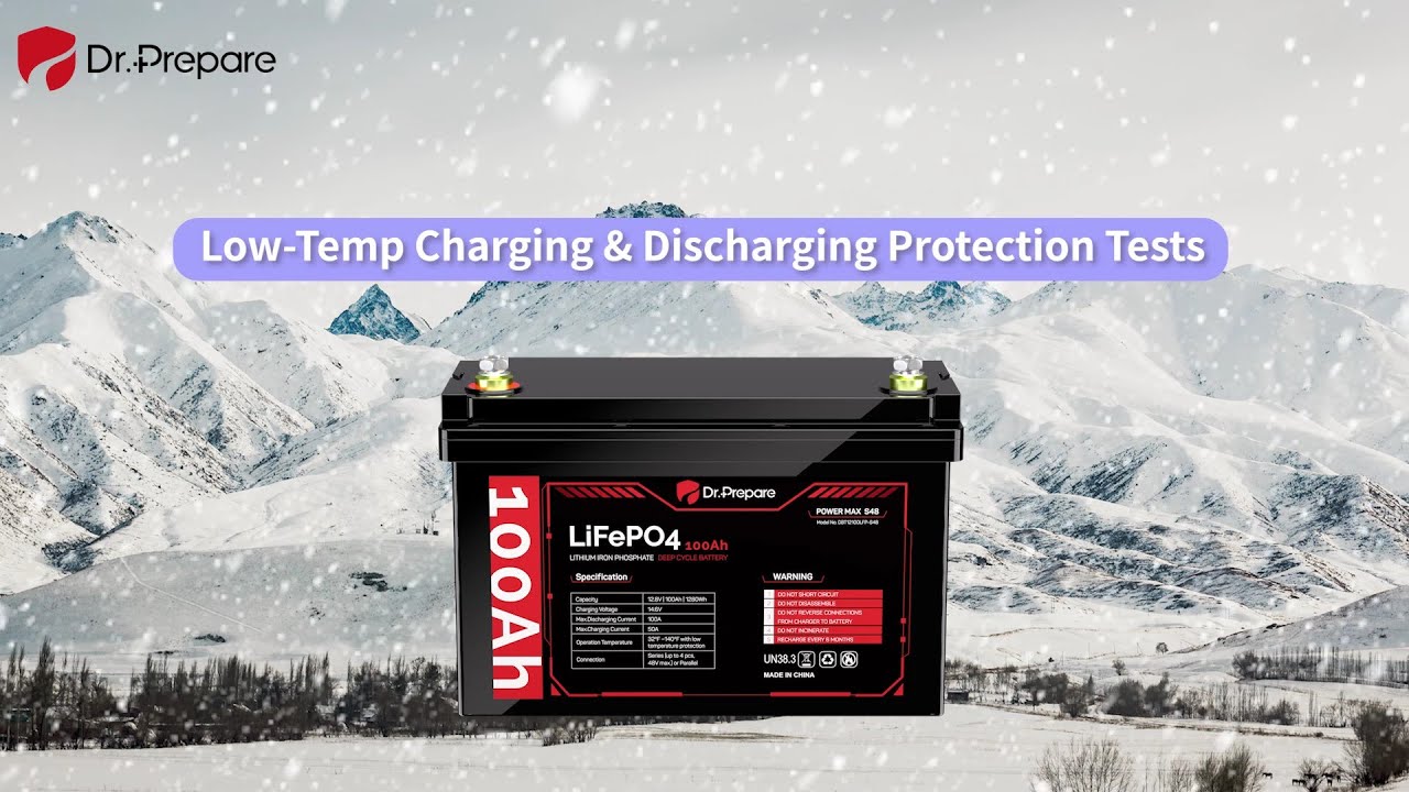 Multiple packs 100Ah LiFePO4 Lithium Deep Cycle Battery - Connect In Series  [10-year Warranty]