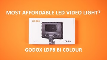 An LED video light that every creator needs? Godox LDP8 BI