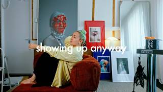 A Monday Morning in My Art Studio | Showing Up Anyway, New Lenses & Framing Prints