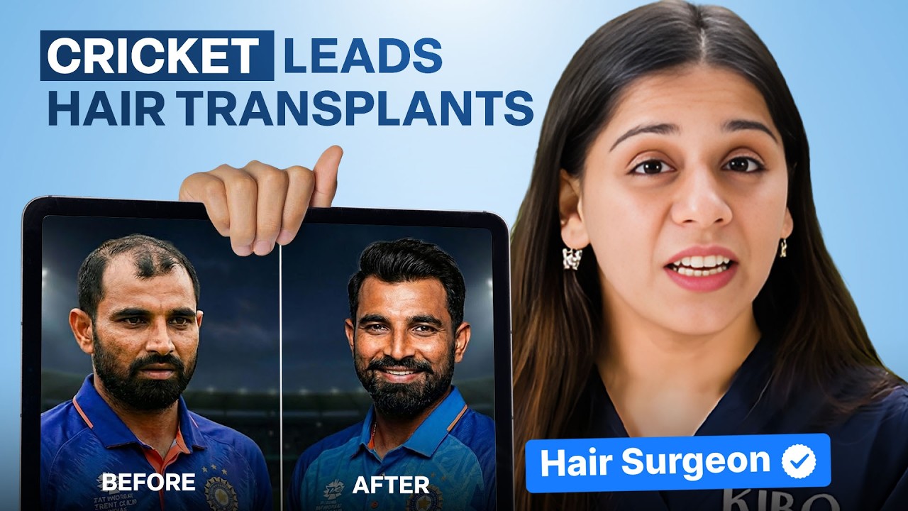 Hair Loss in Cricketers: Genetics, Stress & Lifestyle Explained