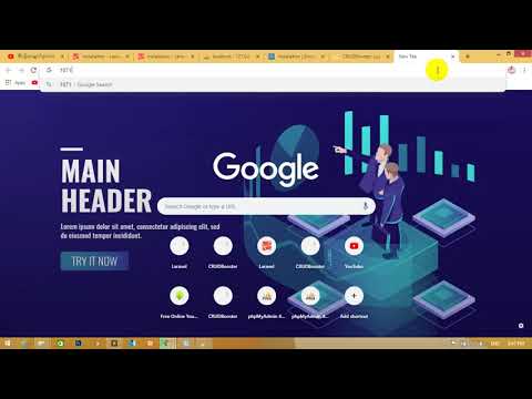 admin in laravel