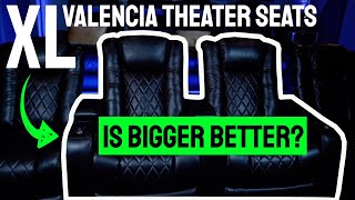 Valencia Tuscany XL Review VS Regular Valencia Theater Seating power recline Tuscany theater seating