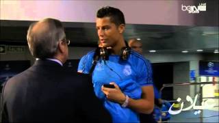 حوار كريستيانو مع  بيريز حول مستقبله وغضب رونالدو screenshot 3