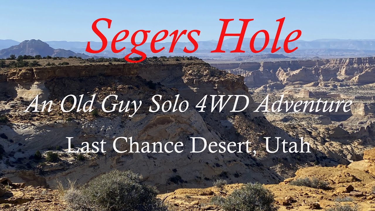 Сегерс-Хоул: одиночное путешествие по пустыне на внедорожнике от пожилого мужчины