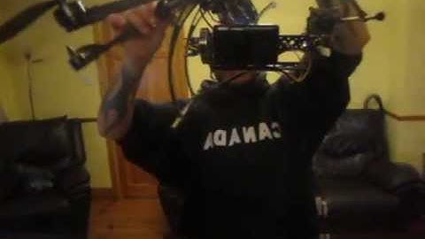 AlexMos DIY brushless gimbal mirror test