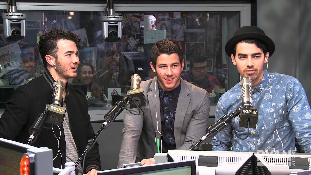radioactive Jonas Brothers Debut 'Pom Poms' PART 1 | Interview | On Air with Ryan Seacrest