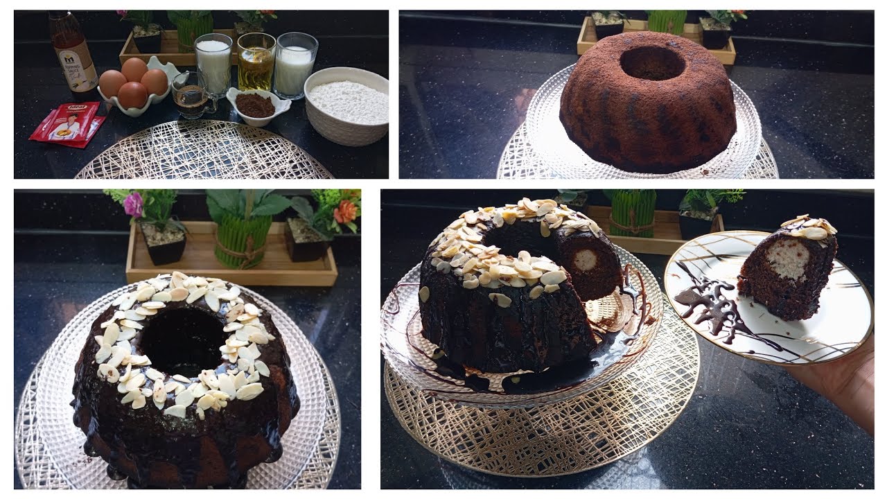 #كيكة مزيج رائع بين الشكلاطة والكوك كاتجي لذيذة #كرات جوز الهند 👌😋#خطيرة في التقديم #وصفات_سهلة 