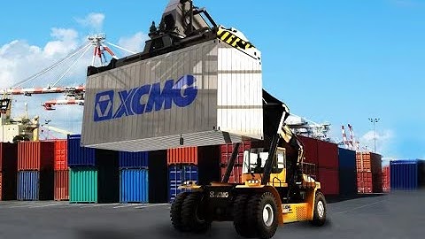 High customer satisfaction with XCMG container reach stacker!
