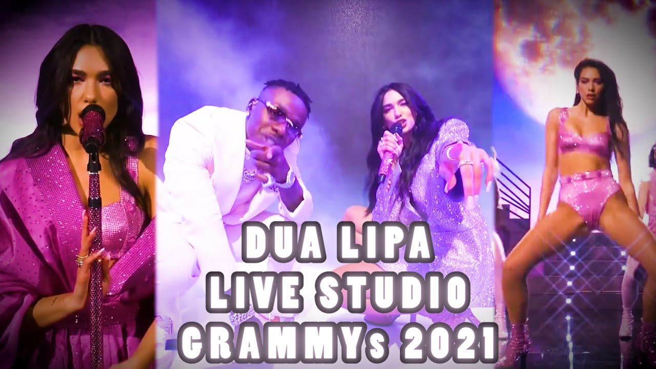 Dua Lipa Sparkles With 'Levitating' Performance Featuring DaBaby at 2021  GRAMMY Awards